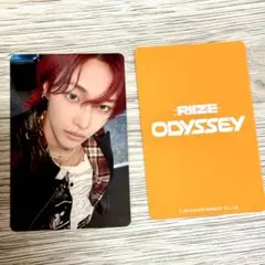RIIZE ODYSSEYユニバ 特典 トレカ ライズ ウォンビン　日本限定