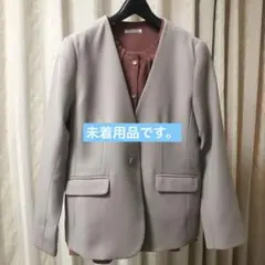 ノーカラージャケット