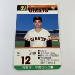 タカラプロ野球カード 昭和59年度 渡辺長助 阪神タイガース 36 - メルカリ