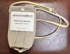 beautifulPeople ショルダーバッグ グレー ベージュ