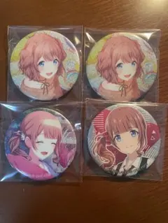 望月穂波　プロセカ　グリッター缶バッジ