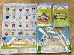 一番くじたまごっちE賞巾着F賞ラバーチャームG賞4点セット