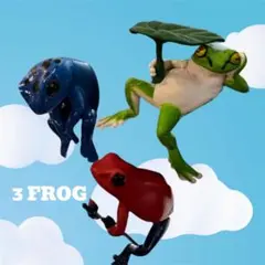 カエルフィギュア 3体セット