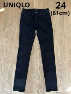 UNIQLO ウルトラストレッチレギンスパンツ デニム 24サイズ 61cm