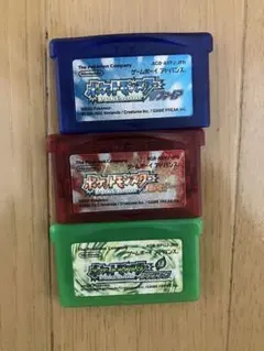 ポケットモンスター ルビー・サファイア・リーフグリーンセット