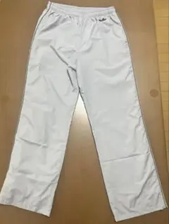 ellesse ホワイトジャージパンツ　M