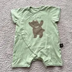 ★西松屋　ベビーロンパース　60-70cm クマ