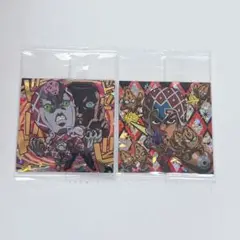 ジョジョシールウエハース5部1 SRミスタ JJRパッショーネのボス 2枚セット