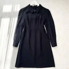 MARYQUANT マリークワント ビジュー ワンピース ブラック 38