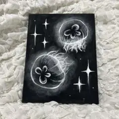 ミズクラゲ 絵画