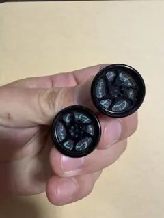 DRTカルフォームノブ ホイールキャップセットWHITE×BLACK DRTカルフォームノブ ホイールキャップセットWHITE×BLACK - メルカリ