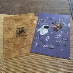 RODEO地図デザイン➕WALL-E クリアファイル セット
