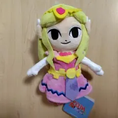 ゼルダの伝説　風のタクトHD ゼルダ姫　ぬいぐるみ　Sサイズ