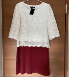 新品 Altropelle レースドッキングワンピース 結婚式 入学式 卒業式