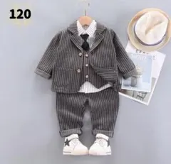 ☆新品☆フォーマル 男の子　セットアップ　入園式　結婚式　スーツ 120cm