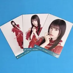 【匿名配送】 矢田萌華 13thBD ライブ衣装2 コンプ 乃木坂46 生写真