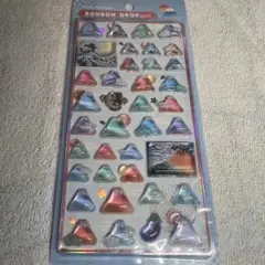 ボンボンドロップシール☆3Dシール☆富士山☆和柄☆クーリア