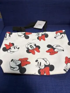 ミニーマウス　トートバッグ　ミッキーマウスソックス