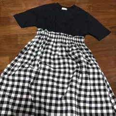 ブランシェス　１４０　半袖ワンピース