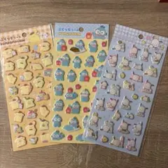 ぷくっとシール ハンギョドン ポチャッコ ポムポムプリン