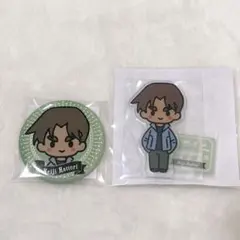 【新品】名探偵コナン ゆるこれ アクスタ＆缶バッジ 服部平次