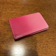 【新品に近い極美品】マザーハウス　レザー　カードケース　名刺入れ