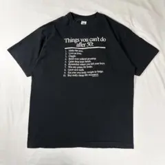 usa製90sフルーツオブザルーム 半袖tシャツ 黒 studio 4 east