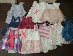 ベビー服 ワンピースセット 8点　まとめ70から80