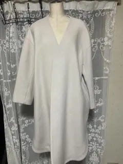 ミラオーウェン　　ノーカラ　コート