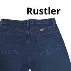 【Rustler（ラスラー） ブラックデニム 黒パンツ】