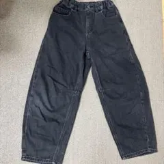 GU バレルレッグジーンズ　150cm