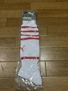 未使用　プーマ　サッカー　ソックス　28-30.のサムネイル