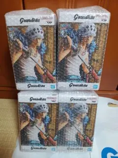 トラファルガー ロー フィギュア ワンピース Grandista　4個セット