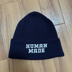 大人もOK! 新作!Marni 刺繍ロゴ リブ ニット帽 ニットキャップ BK