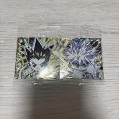 ハンターハンター シールウエハース ゴン ジャジャン拳 キルア 神速 2枚セット