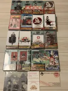 【貴重】SPY×FAMILY　全巻初版　帯付き　16巻セット、新品多数　初版特典