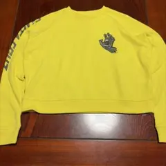 Santa Cruz グラフィックトレーナー イエロー