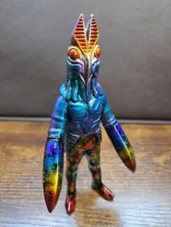 バルタン星人 ウルトラ怪獣シリーズ ソフビ キャンディー塗装