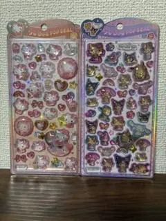 『正規品』サンリオうるちゅる ポップシール ハローキティ　サンリオキャラクターズ