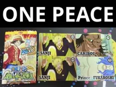 ONE PEACE ワンピース　カードガム　キャラクターカード　4枚セット