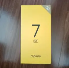 【美品】realme 7 5G 本体 5000mAh 30W急速充電
