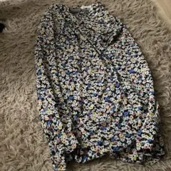 Lois Crayon 花柄ロングスカート