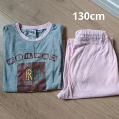 長袖長ズボンパジャマ　130cm　チロルチョコ