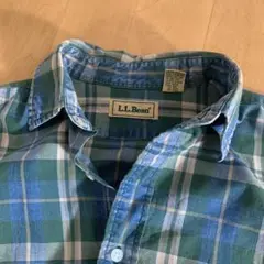 L.L.Bean チェック柄ボタンダウンシャツ