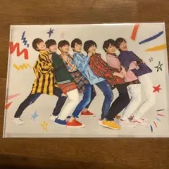 新品未開封 なにわ男子 クリアファイル