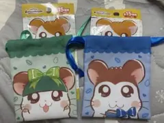 とっとこハム太郎 プチ巾着 のっぽくん かぶるくん