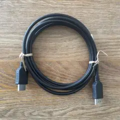 미사용 HDMI・DisplayPortケーブル 各1.8m 2本セット