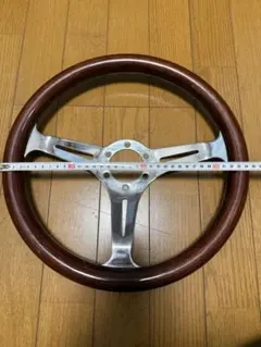 Pina ウッドステアリング ハンドル 35パイ - メルカリ
