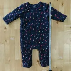 ベビーGAP 中綿入り 足つきカバーオール ロンパース 70cm