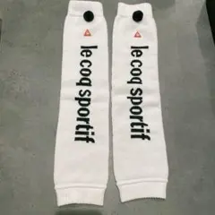 le coq sportif レッグウォーマー ホワイト